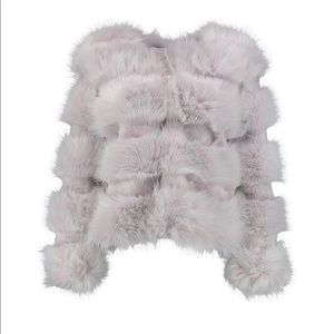 Faux-Fur Pannel Jacket